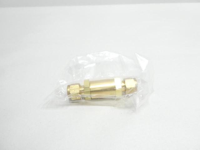 SWAGELOK B-6C-1/3 BRASS CHECK VALVE 3/8IN TUBE