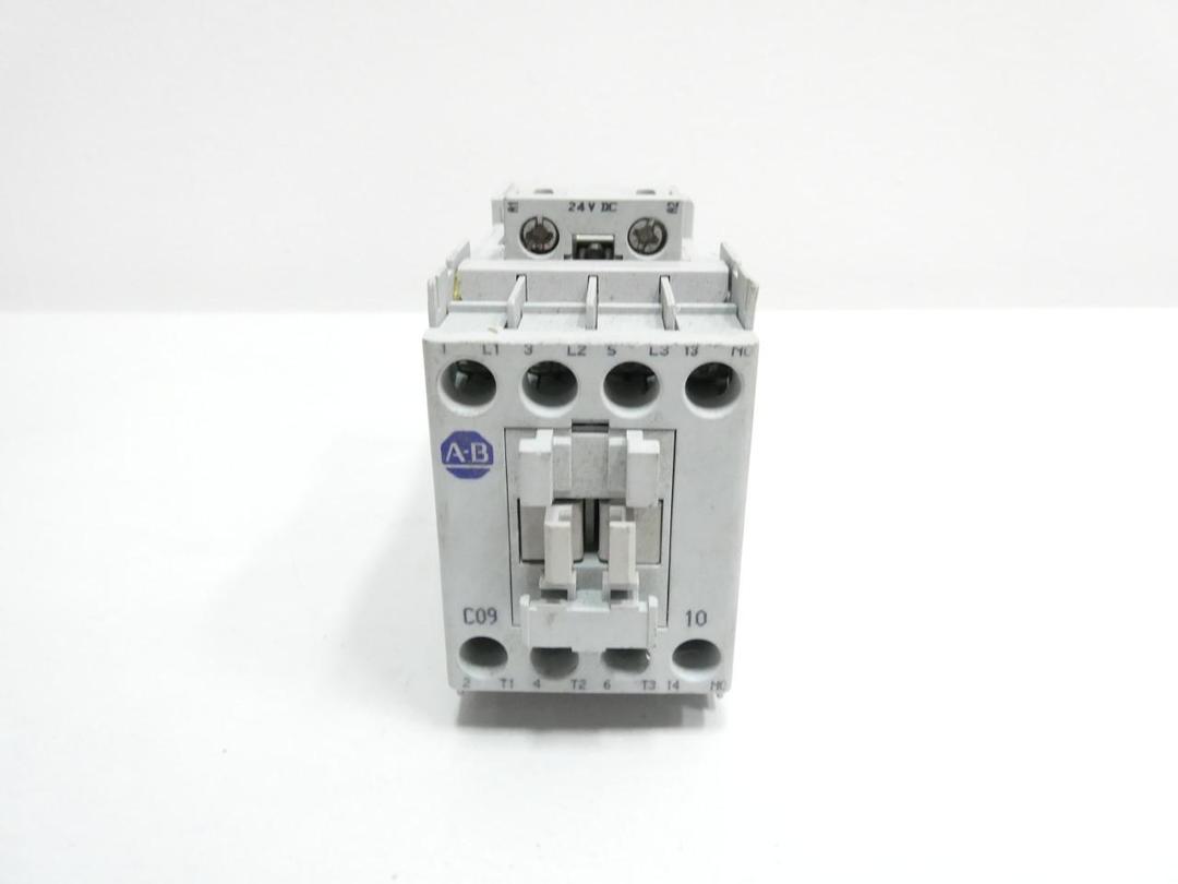 ALLEN BRADLEY 100-C09ZJ10 AC CONTACTOR 24V-DC 25A AMP 5HP