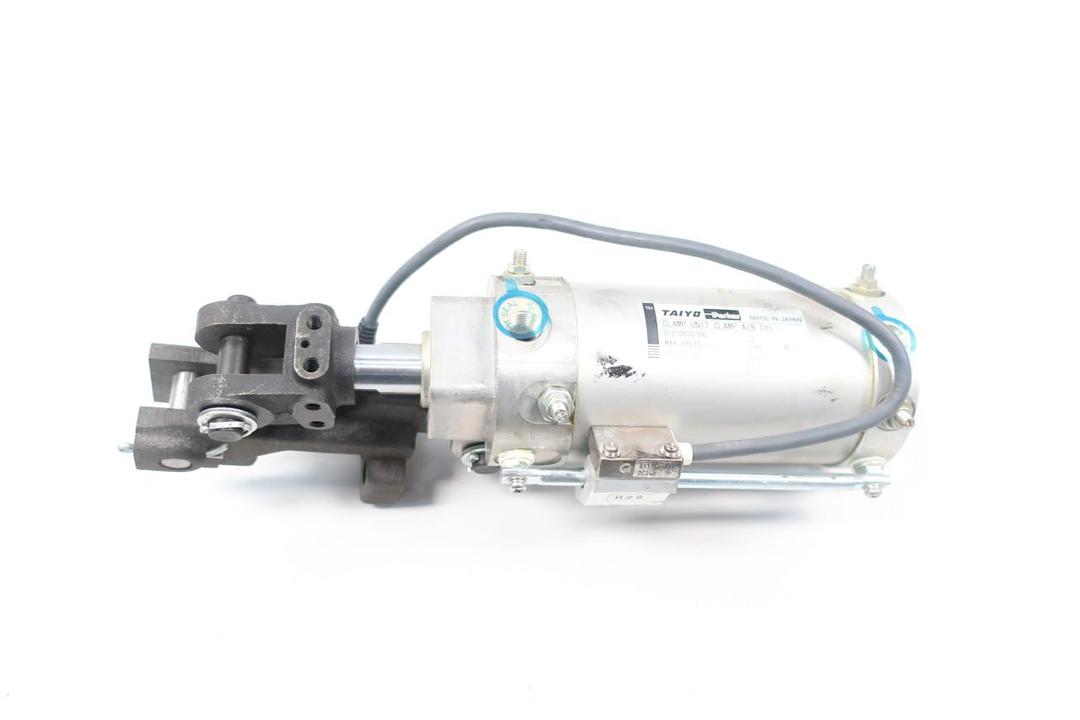 TAIYO PARKER CL01D630750 DOUBLE ACTING PNEUMATIC CLAMP CYLINDER 63MM 75MM 1MPA