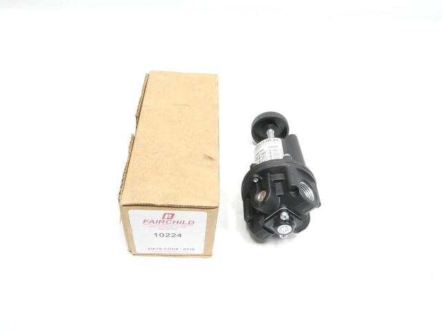 FAIRCHILD 10224 PNEUMATIC REGULATOR 1/2IN NPT 500PSI 0-10PSI