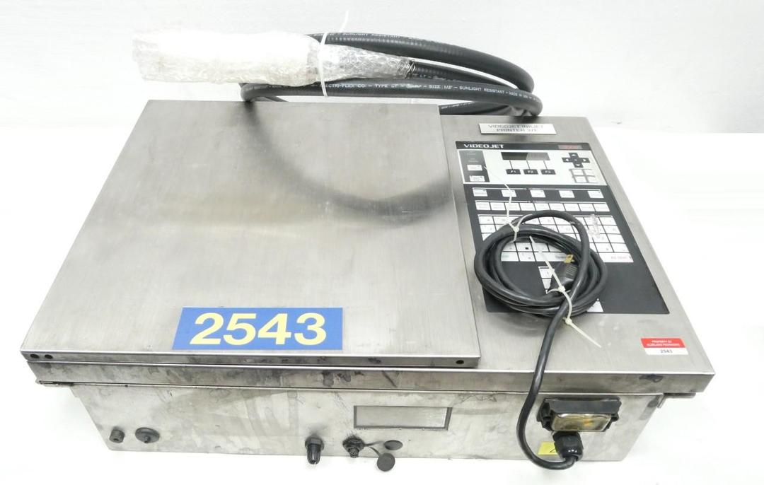 VIDEOJET 37E INK JET CODER PRINTER 100-240V-AC