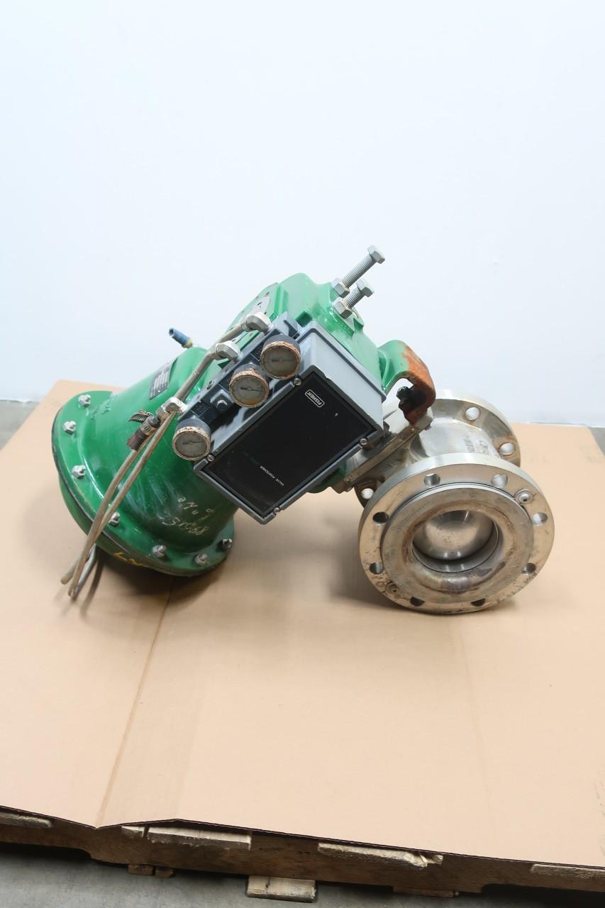 FISHER V150 SER B VEE-BALL 2052 SIZE 2 3610J STAINLESS CONTROL VALVE 6IN 150