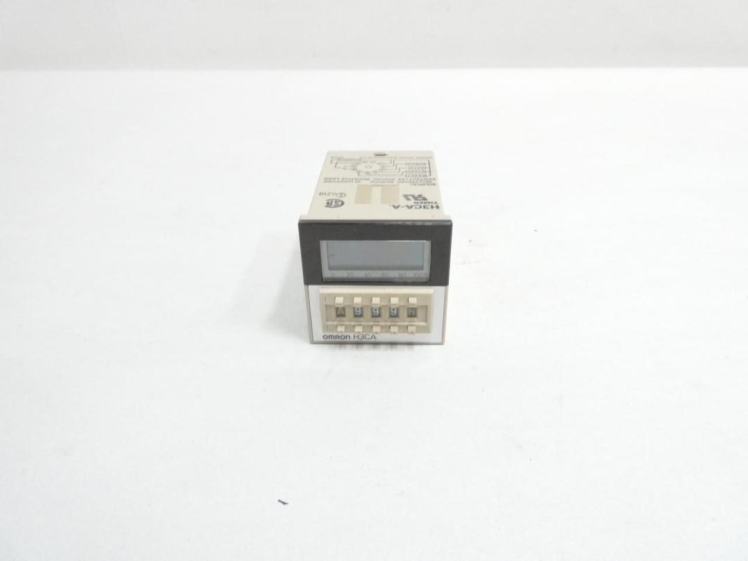 OMRON H3CA-A TIMER 99.9S TO 9990H 24-240V-AC