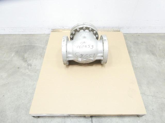 POWELL 3061 STEEL FLANGED CHECK VALVE 6IN 300