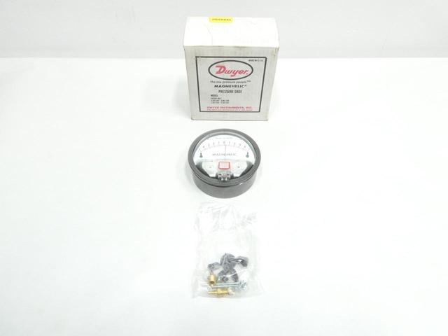 DWYER 2310 MAGNEHELIC PRESSURE GAUGE 5-0-5IN-H2O 4IN 1/8IN NPT