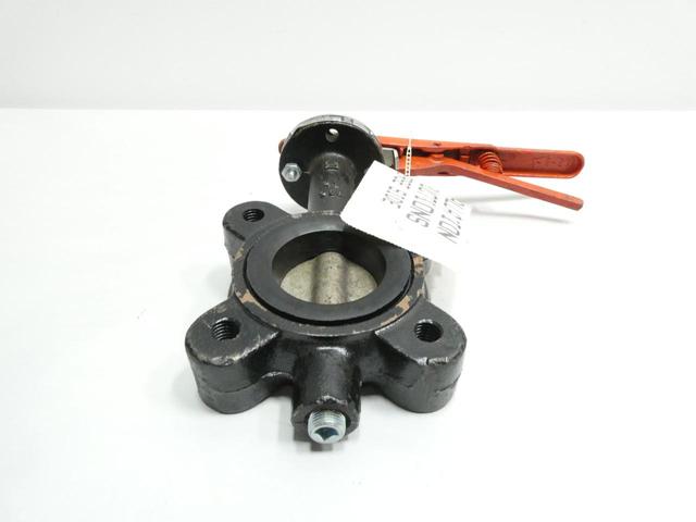 STOCKHAM LG712-DS3-B MANUAL LUGGED BUTTERFLY VALVE 2-1/2IN 200