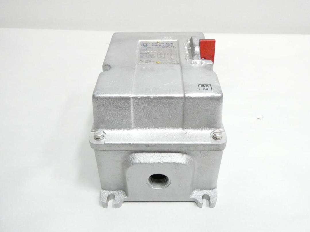 SQUARE D 2510 MBR-2 EXPLOSION PROOF 5HP MANUAL STARTER