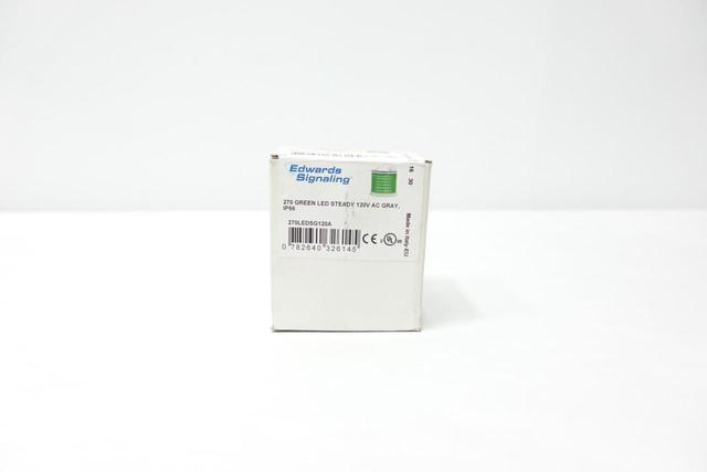 EDWARDS SIGNALING 270LEDSG120A GREEN LED STACK LIGHT 120V-AC