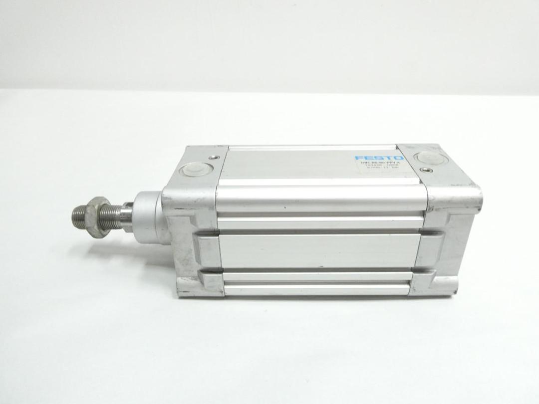 FESTO DNC-80-80-PPV-A DOUBLE ACTING PNEUMATIC CYLINDER 80MM 80MM 12BAR