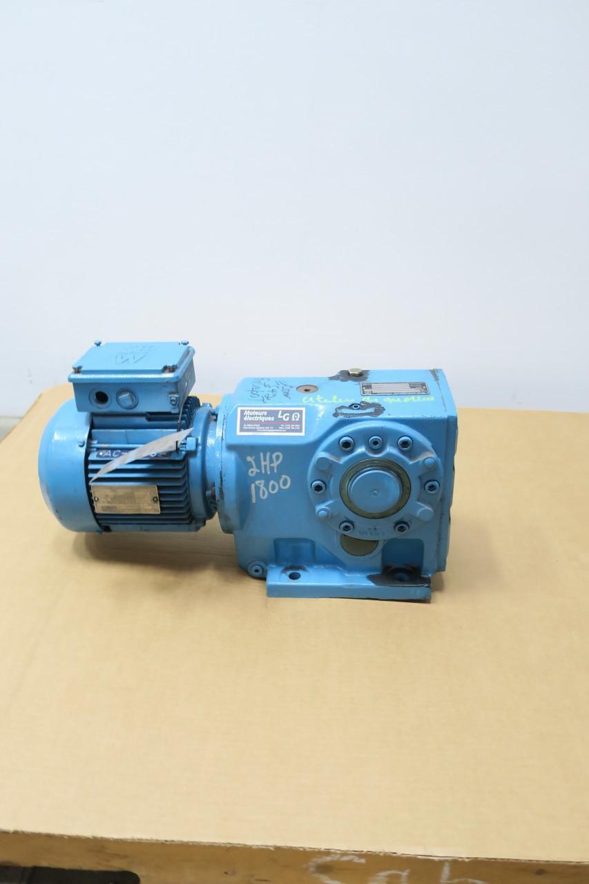 SEW EURODRIVE KA76ADT90L4 GEARMOTOR 18RPM 3PH 2HP 330/575V-AC