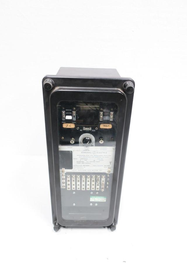 GE 12STD16C3A TRANSFORMER PROTECTION DIFFERENTIAL RELAY 48/125/250V-DC