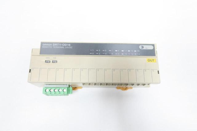 OMRON DRT1-OD16 REMOTE TERMINAL MODULE 24V-DC