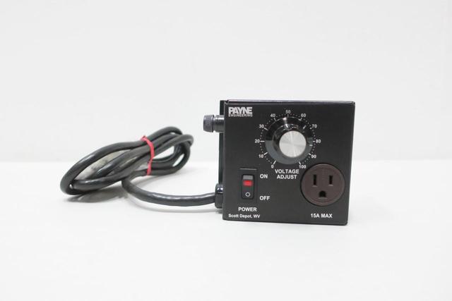 PAYNE 18TP-1-15 VARIABLE VOLTAGE POWER CONTROL 15A AMP 120V-AC