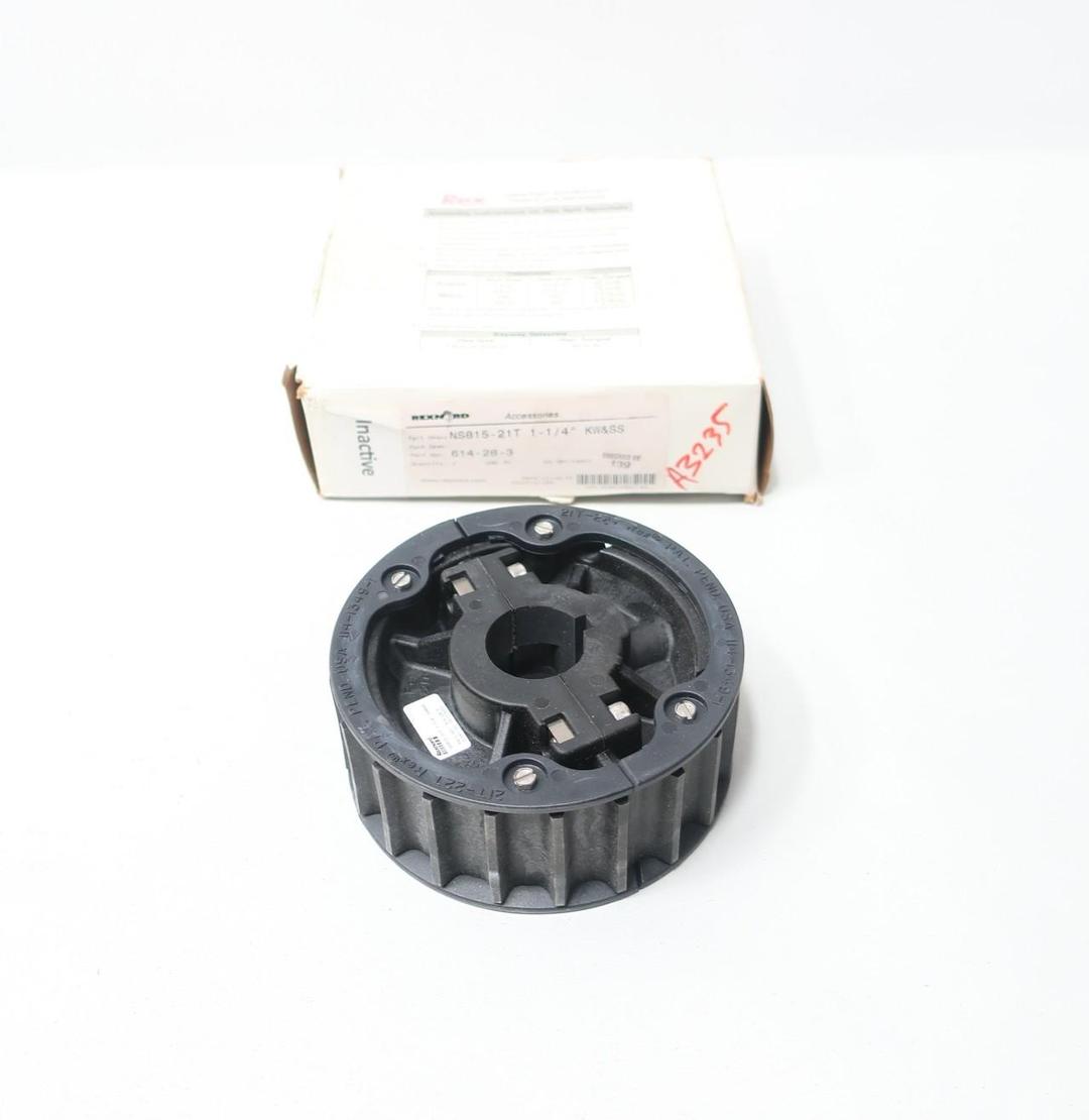 REXNORD 614-28-3 SINGLE ROLLER CHAIN SPROCKET 1-1/4IN 21
