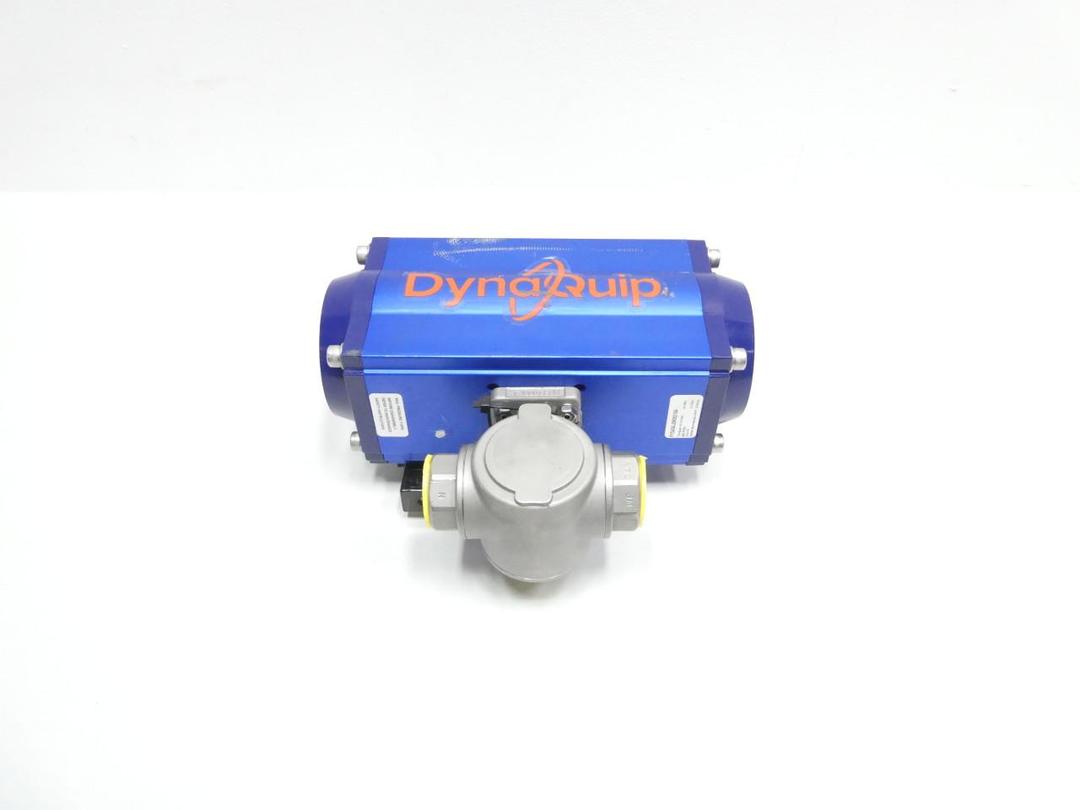 DYNAQUIP PYSA5AJSR09210A PNEUMATIC BALL VALVE 1IN NPT