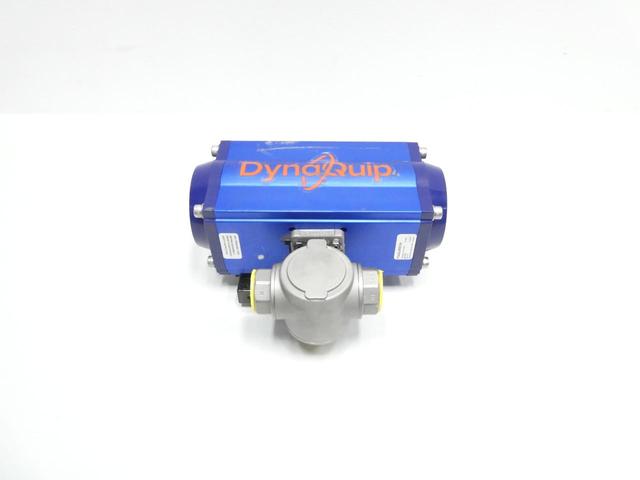 DYNAQUIP PYSA5AJSR09210A PNEUMATIC BALL VALVE 1IN NPT