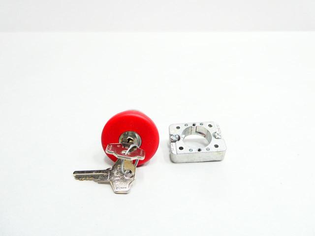 AUTOMATION DIRECT GCX1141 KEY OPERATED EMERGENCY STOP BUTTON