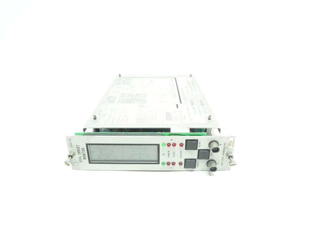 BENTLY NEVADA 3300/20-02-01-01-00-00 DUAL THRUST MONITOR