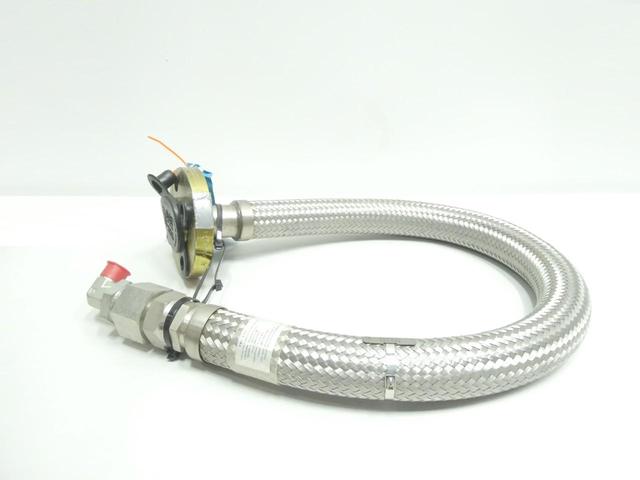TRC SS321-150FJMPXX STAINLESS BRAIDED HOSE 1-1/2IN 55IN 1725PSI