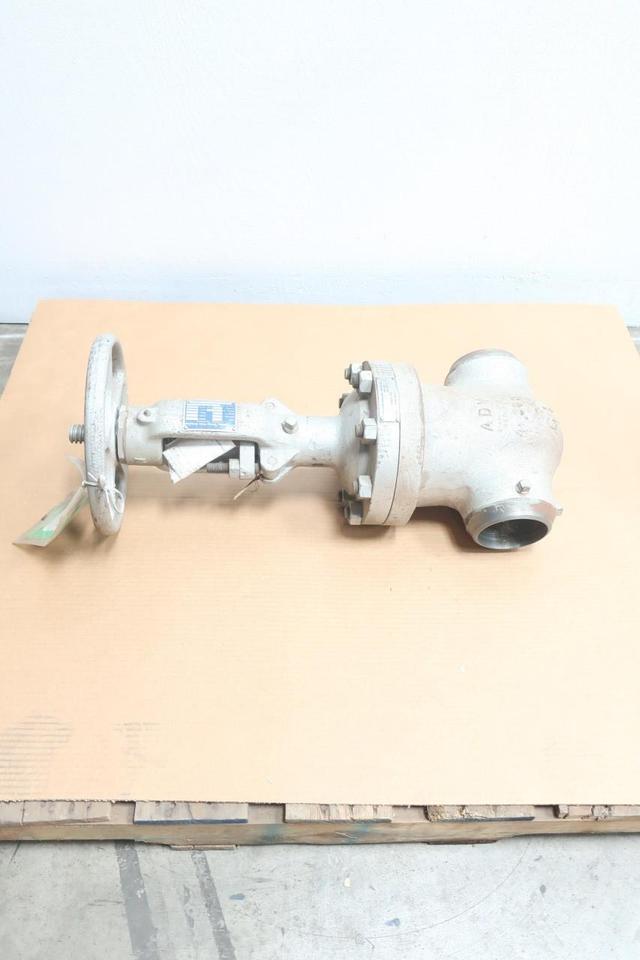 ANCHOR DARLING 4-HBC-GT-Q MANUAL STEEL BUTT WELD WEDGE GATE VALVE 4IN 300