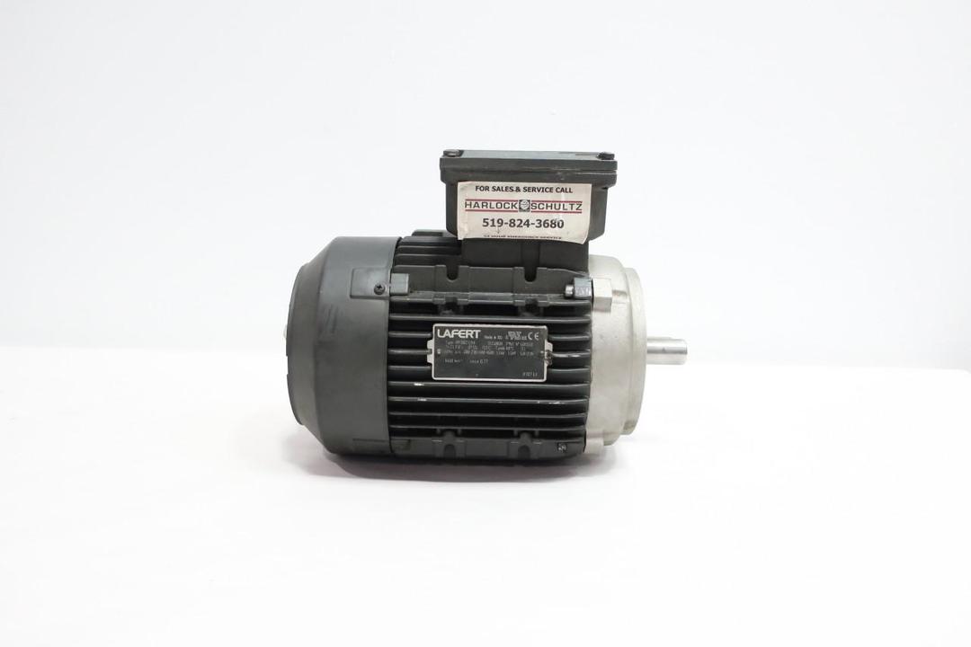 LAFERT AM80ZCA4 AC MOTOR 3PH 1-1/2HP 1660RPM 208-230/440-460V-AC