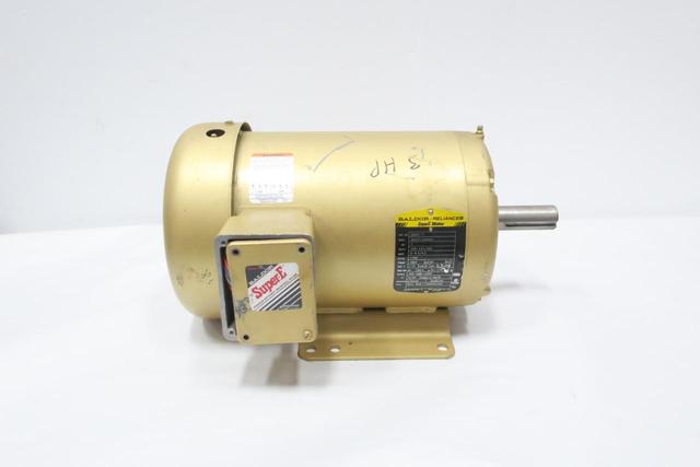BALDOR EM3611T SUPER-E AC MOTOR 182T 3PH 3HP 1760RPM 230/460V-AC