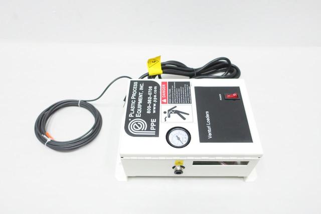 PLASTIC PROCESS EQUIPMENT LVBX129FX VENTURI HOPPER LOADER CONTROL 120V-AC 1PH