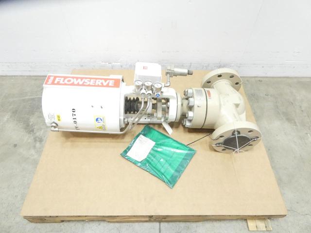 FLOWSERVE VALTEK MK1 PNEUMATIC STEEL FLANGED CONTROL VALVE 3IN 900