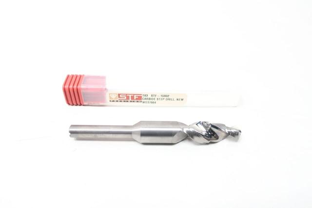 STF PRECISION STF 15982 CARBIDE STEP DRILL BIT 9.6-13.5MM