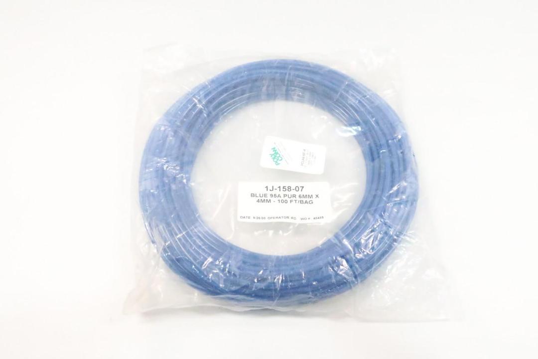 POLYCONN PCUM-6F-4 BLUE FLEXIBLE TUBE 4MM 6MM 100FT