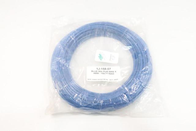 POLYCONN PCUM-6F-4 BLUE FLEXIBLE TUBE 4MM 6MM 100FT