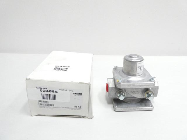 SIEMENS VGG10 154U ALUMINUM SAFETY GAS VALVE 1/2IN