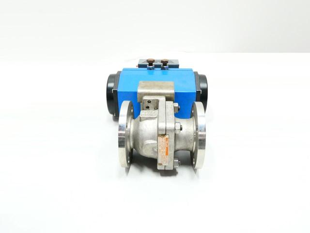 VELAN 01413-SSE ECV110E-26 R300 PNEUMATIC STAINLESS FLANGED CONTROL VALVE 2IN