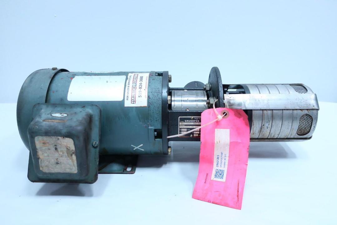 GRUNDFOS CRK 2-30/3 U-W-A-AUUV 40920063 COOLANT PUMP 11GPM 3/4HP