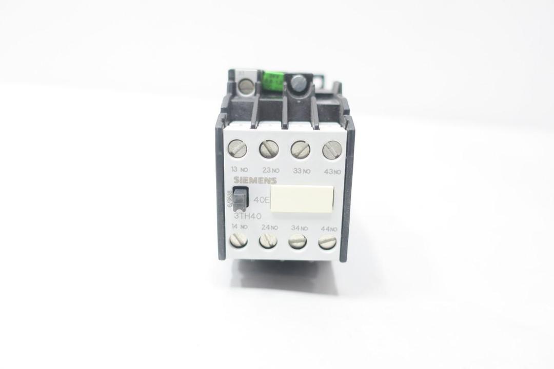 SIEMENS 3TH4040-0B CONTACTOR RELAY 24V-DC