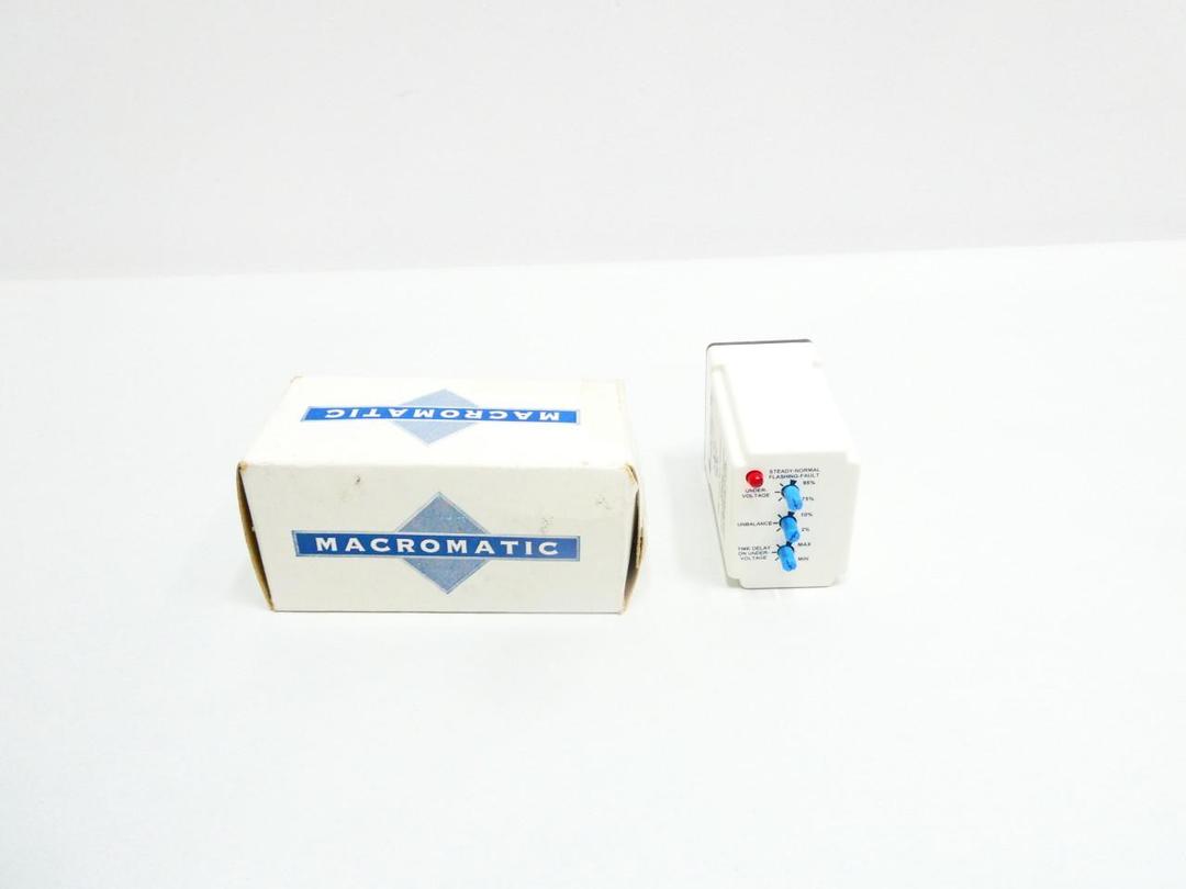 MACROMATIC PMP208 PHASE MONITOR RELAY 208V-AC