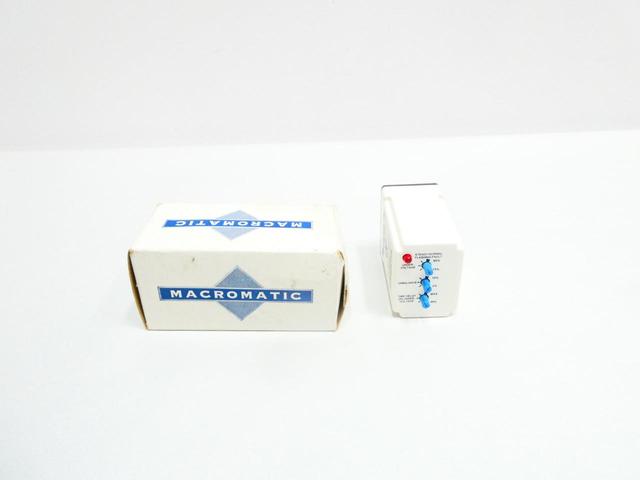 MACROMATIC PMP208 PHASE MONITOR RELAY 208V-AC