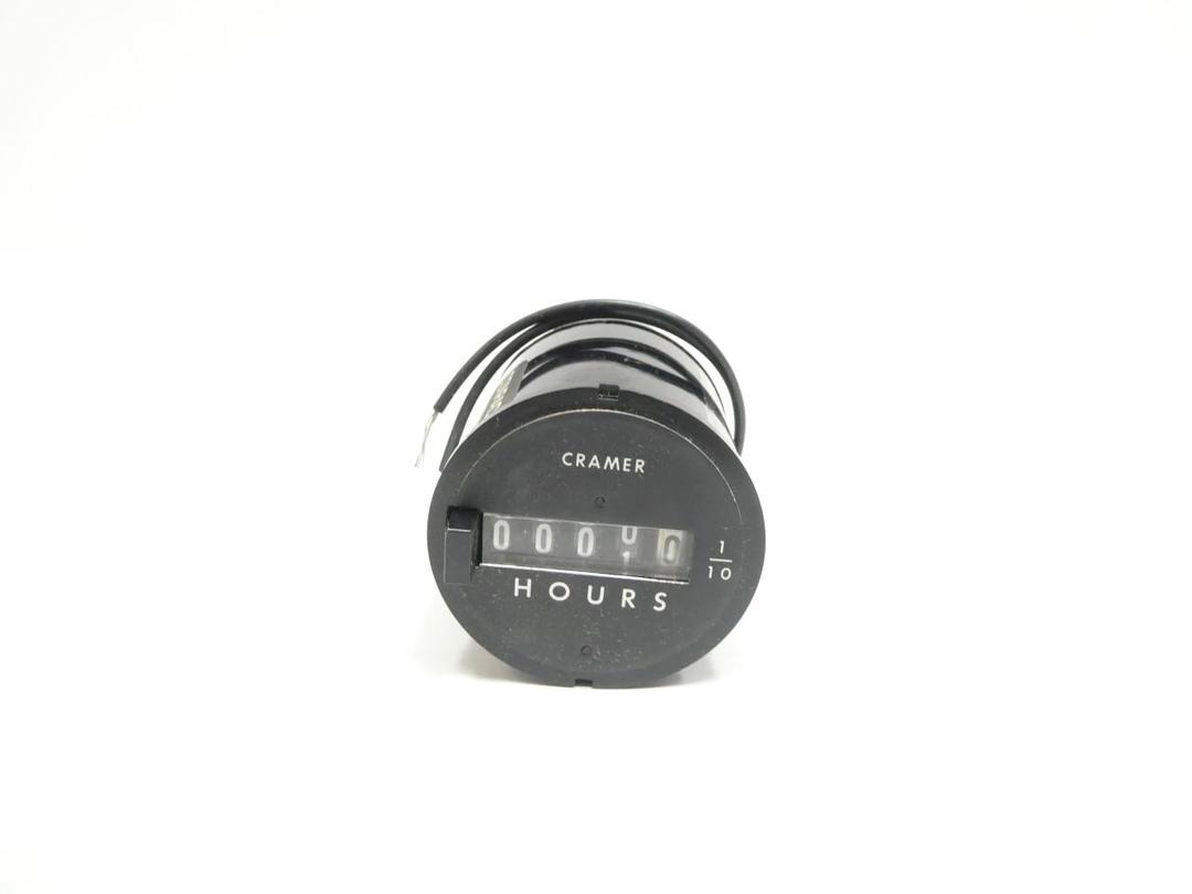 CONRAC 636X CRAMER HOURS COUNTER 24V-AC