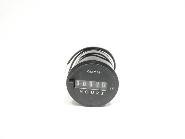 CONRAC 636X CRAMER HOURS COUNTER 24V-AC