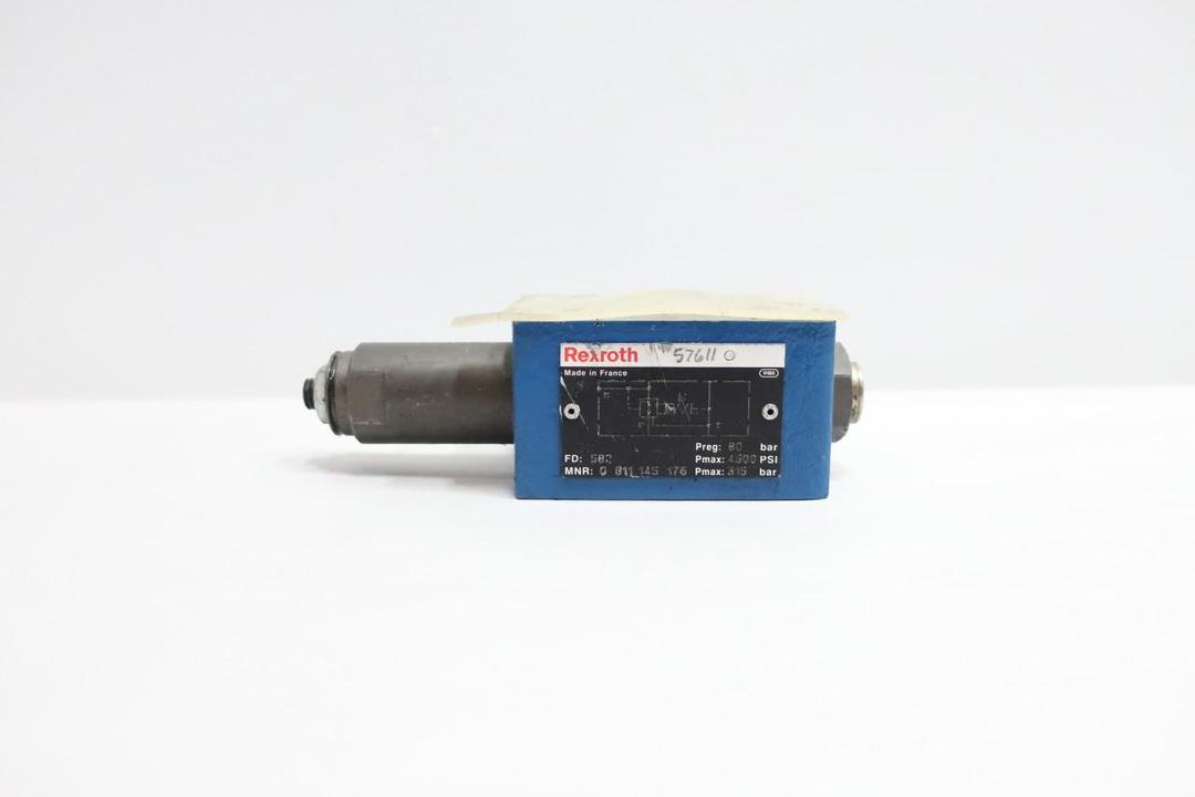 REXROTH 0-811-145-176 HYDRAULIC CHECK VALVE 4500PSI