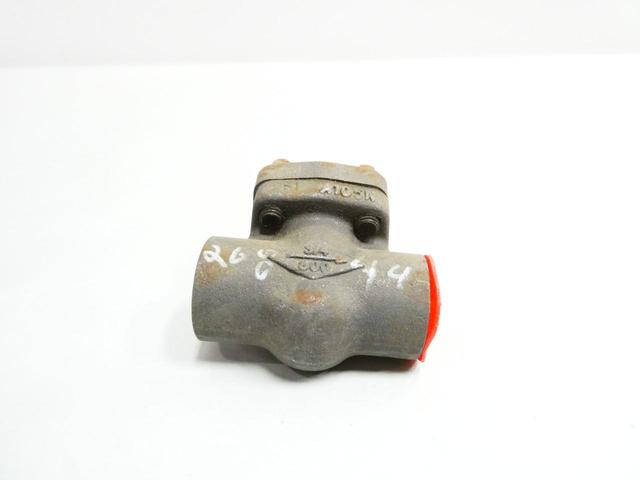 CRANE B3674XUW 800 STEEL SOCKET WELD CHECK VALVE 3/4IN