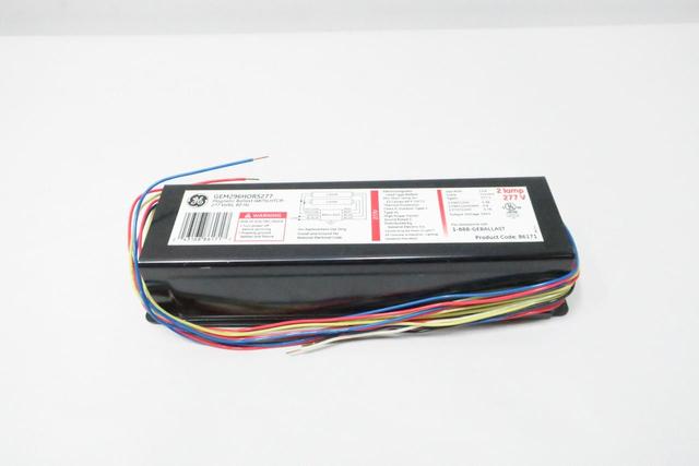 GENERAL ELECTRIC GE GEM296HORS277 MAGNETIC BALLAST 277V-AC