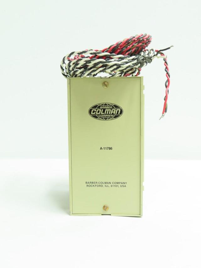 BARBER COLMAN A-11786 BATTERY CHARGER 120V-AC 60VA