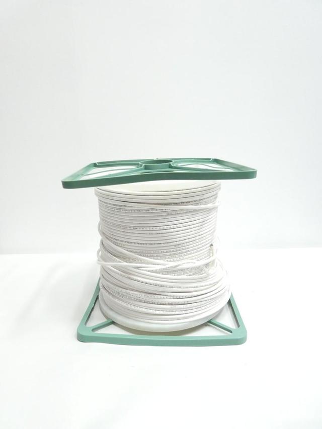 GENESIS 50922101 CAT6 23/4PR WHITE CABLE 1000FT