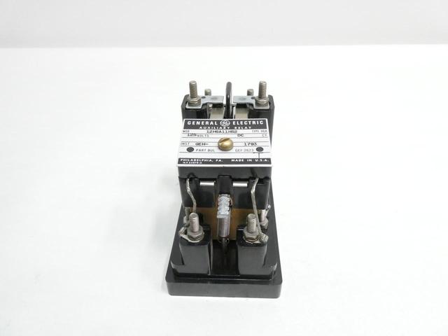 GENERAL ELECTRIC GE 12HGA11H52 AUXILIARY RELAY 125V-DC