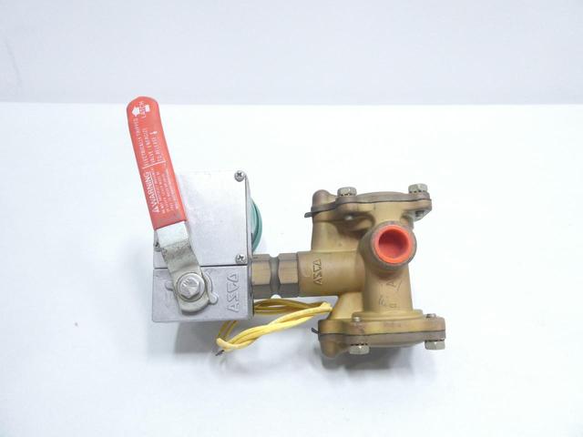 ASCO EFHC8310B42F BRONZE LATCH VALVE 1/2IN NPT