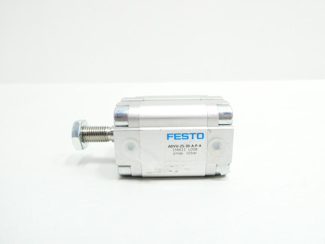 FESTO ADVU-25-20-A-P-A DOUBLE ACTING PNEUMATIC CYLINDER 25MM 20MM 10BAR
