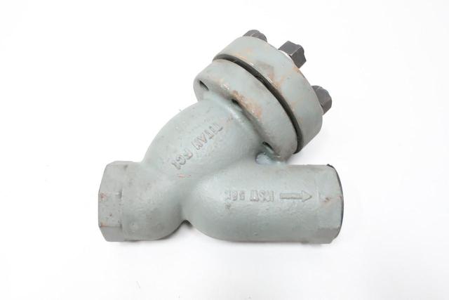 TITAN-FCI YS 83 STEEL Y-STRAINER 1-1/2IN NPT