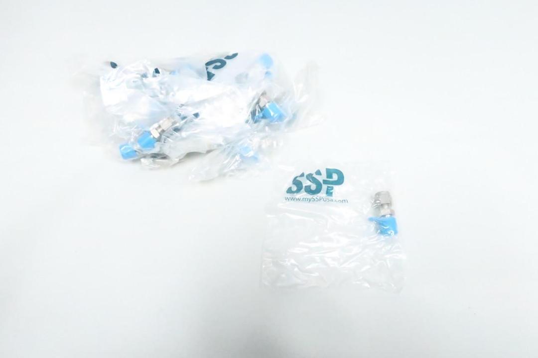 BOX OF 20 SSP ISSD4MC4 STAINLESS MALE CONNECTOR 1/4IN TUBE X 1/4IN NPT