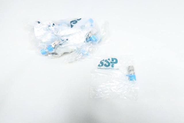 BOX OF 20 SSP ISSD4MC4 STAINLESS MALE CONNECTOR 1/4IN TUBE X 1/4IN NPT
